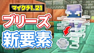 【マイクラ1.21】ウィンドチャージ(Wind Charge)が新登場！2段ジャンプが可能に！重力変更コマンド＆オオカミ大幅強化など詳しく解説‼【マインクラフト】SNAPSHOT 24W06A