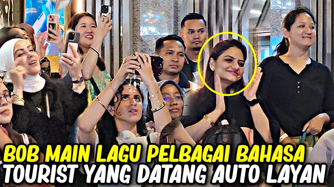 Pelancong jadi syok bila layan Sentuhan sebab Bob and the gang akan main lagu dalam bahasa² mereka