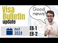 Visa bulletin april 2024  good news finally