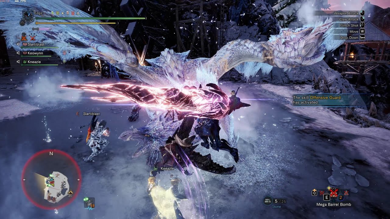 [MHW: Iceborne PC] (179) with Friends - USJ: Shine On Forever Event Quest Velkhana w/ Lance 6'04''15