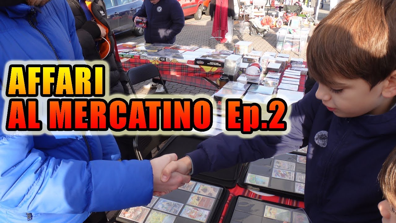 Il mercatino delle carte Pokémon
