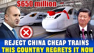 After Rejecting Chinese Firm | Bulgaria's $650 Million Train Procurement Project Forced to Cancel