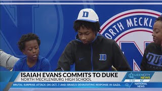 North Meck star Isaiah Evans commits to Duke