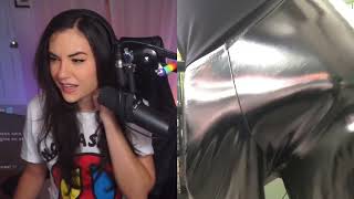 Sasha Grey Vinyl Shorts