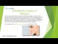 Rhinoplasty surgery in malaysia  medsurge india