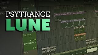Psytrance Lune | FL Studio Template (  Samples, Stems & Sylenth1 Presets)