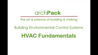 Building Environmental Control Systems - HVAC Fundamentals