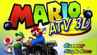 Mario ATV 3D (Flash Game) - Full Longplay