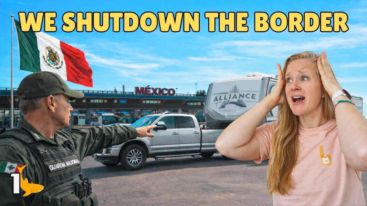 Мы перекрыли мексиканскую границу на нашем большегрузном автомобиле | Неудачная попытка пересечен...