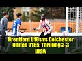 Brentford U18s vs Colchester United U18s: Thrilling 3-3 Draw | Young Bees' Performance Analysis