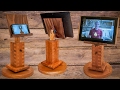 How to make an adjustable and rotating cell phone / tablet stand