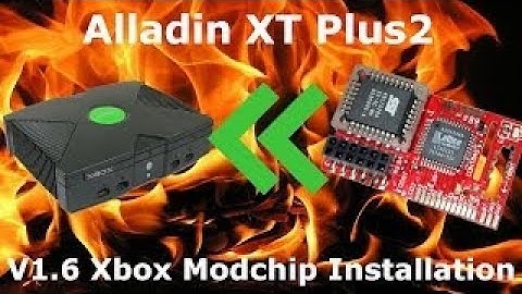 Aladdin XT Plus2 - XBOX Modchip Installation (Anleitung)