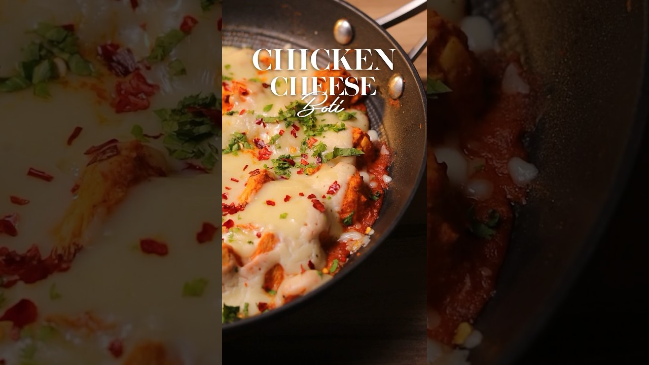 Chicken Cheese Boti #iftar #ramadanspecial #chefnehal #shorts