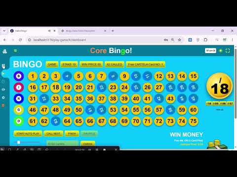 Ethiopian Bingo Game Demo design 4 | Modern Bingo Management System