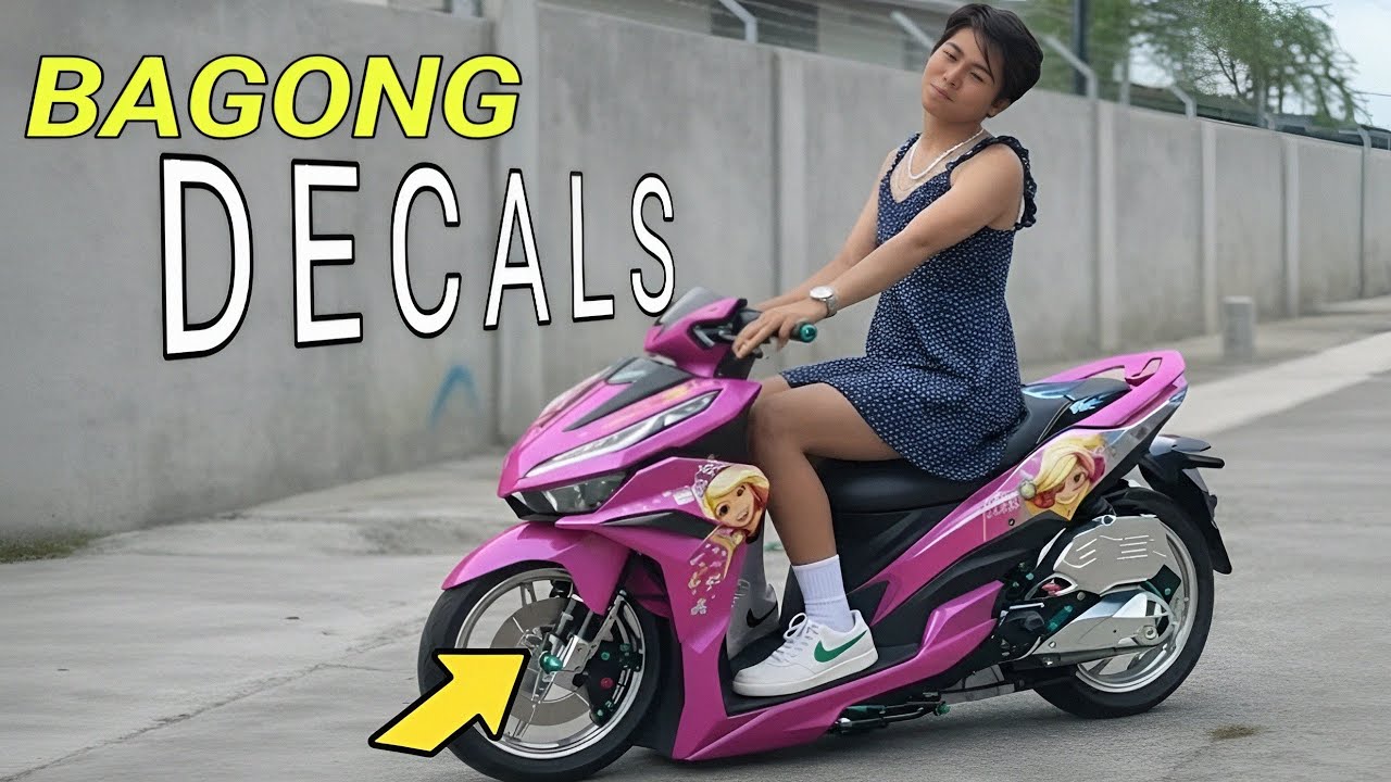 KAKAKAIBANG DECALS ANG IKINABIT KAY CLICK V3 INDO🚩CONCEPT
