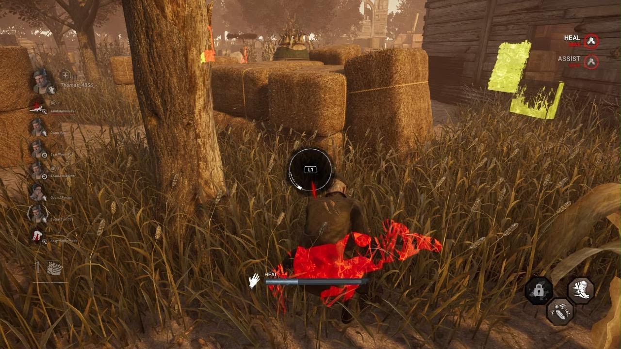 DBD killer 2v8 gameplay