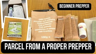 Unboxing Parcel from an Experienced Prepper  Beginner Prepper UK