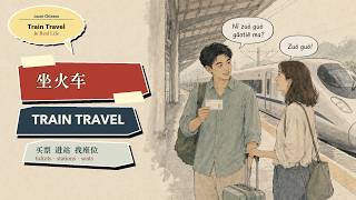 40 Minutes | Speaking Chinese On a Train: A Complete Train Journey