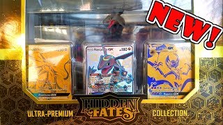 CRAZY EXPENSIVE POKEMON HIDDEN FATES ULTRA PREMIUM COLLECTION BOX OPENING!