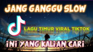 DJ JANG GANGGU VIRAL TIKTOK TERBARU 2021 FULL BASS REMIX