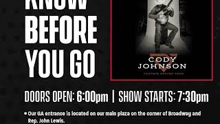 Two Nights of Cody Johnson at Bridgestone Arena