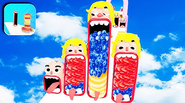 PANCAKE RUN 🍇🍓🍌 Gameplay All Levels Walkthrough BIG UPDATE NEW GAME LEVEL 111-115