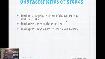 SCD Chapter 2 Lecture 2 Stocks and flows
