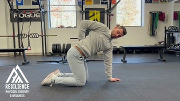 Quadruped thoracic extension