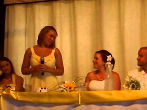 best maid of honor speeches for younger sister