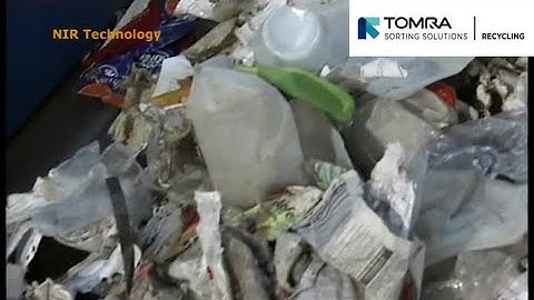 TOMRA NIR waste sorting technology