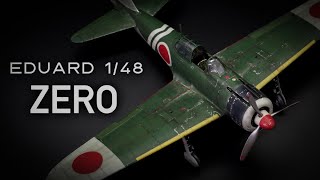 Zero !  Eduard 1/48 New Tool A6M2 Type 21 Full Build.