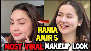 I Tried Hania Amirs Famous Everyday Makeup Look Today?