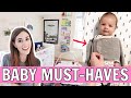 MUST-HAVE BABY AND NEWBORN PRODUCTS | Baby Registry Essentials