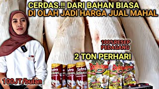 BERHENTI KERJA DI BANK MEMILIH USAHA INI 100%RESEP PEDAGANG DARI BAHAN BIASA TAPI UNTUNG BANYAK