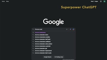 ChatGPT - Install Superpower ChatGPT