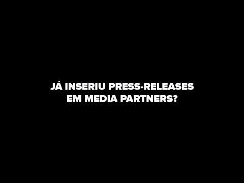 JÁ INSERIU PRESS RELEASES EM MEDIA PARTNERS?