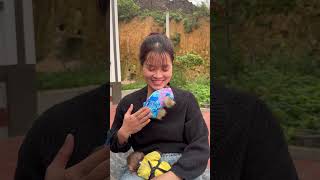 Bubu Loves Snuggling Up Inside Her Moms Shirt.