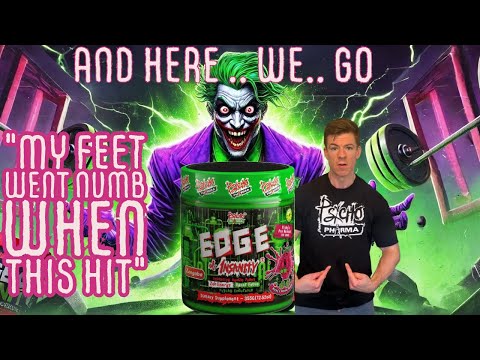 EDGE OF INSANITY BY PSYCHO PHARMA - HOW IS THIS FDA COMPLIANT??  A PRODUCT WORTHY OF ITS NAME!!