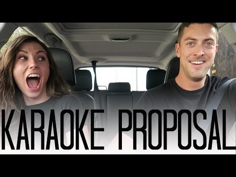 SURPRISE Carpool Karaoke Proposal!