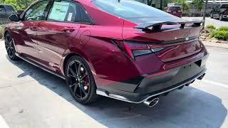 2024 Hyundai Elantra N Automatic in Ultimate Red