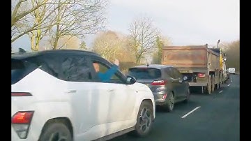 Queue Jumper?  Merge-in-turn?  Zip-Merge? Rude Driver? UK Driving