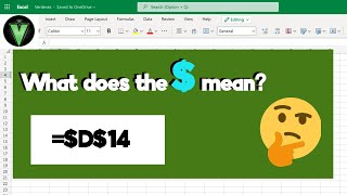 🤑 What Does '$' Mean in a Formula | Dollar Sign in Excel