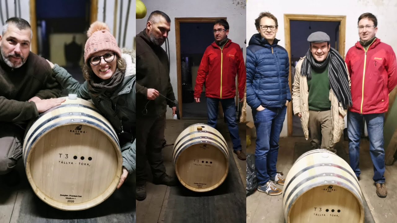 Új tölgyfa hordó beavatása - Tölgyfa hordó előkészítése // Kalina Kádárműhely- Kalina Hordó Kft.