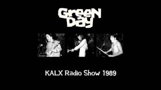 02 Green Day - I Want To Be Alone (Live KALX Radio, Berkeley, CA; 1989.07.22)