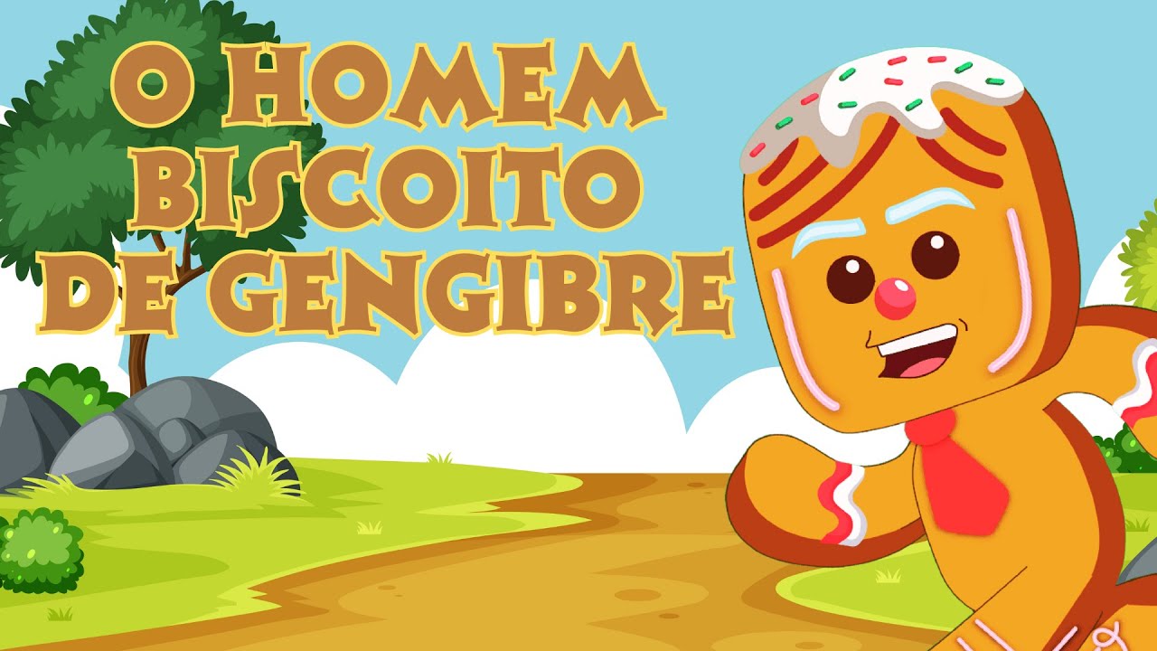 O homem biscoito de gengibre / The Gingerbread man / Desenho animado ...