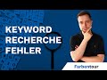 Fehler bei der Keyword-Recherche: Diese 5 Fehler kosten SEO-Traffic