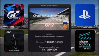#GT7 🏁 Lap Time Challenge / 🗺 Circuit Gilles-Villeneuve 🚘 Nissan GT-R NISMO GT500 '16 #PS5