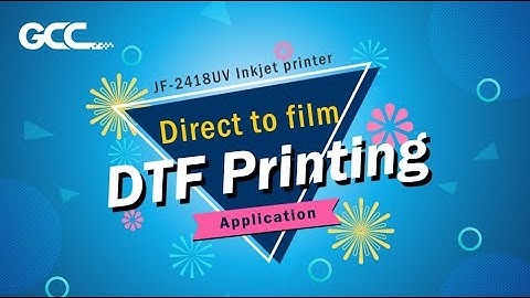 GCC---JF 2418UV UV DTF Printing Application