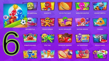 Funny Multiplayer Games For Android Stickman Party - Gameplay Walkthrough Part 6 (iOS, Android)