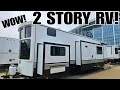 2 story rv this destination rv is massive crossroads hampton